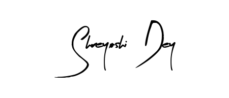 Discover how Shreyoshi Dey looks in an executive cursive font (Arty Signature). Perfect for legal documents, invoices, and certificates. Shreyoshi Dey signature style 8 images and pictures png