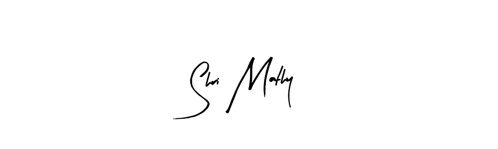 Similarly Arty Signature is the best handwritten signature design. Signature creator online .You can use it as an online autograph creator for name Shri Mathy. Shri Mathy signature style 8 images and pictures png