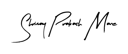Elevate your brand with a stunning Shrimay Prakash Mane eSignature. The Arty Signature style provides a balanced, flowing aesthetic for everyday signing. Shrimay Prakash Mane signature style 8 images and pictures png