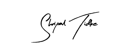 Create a beautiful signature design for name Shripal Tidke. With this signature (Arty Signature) fonts, you can make a handwritten signature for free. Shripal Tidke signature style 8 images and pictures png
