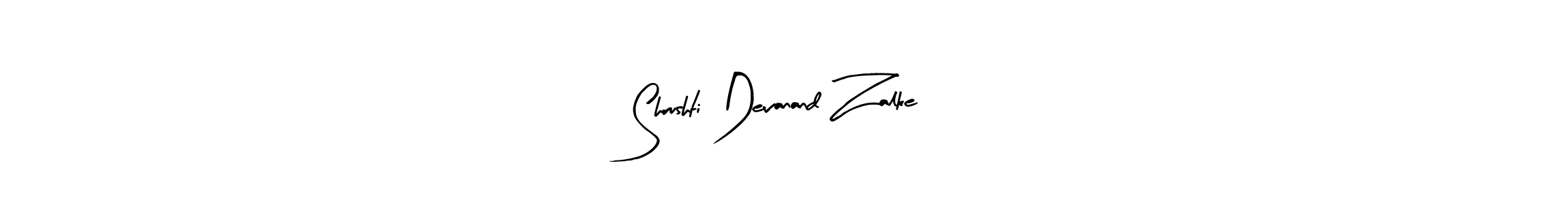 Also we have Shrushti Devanand Zalke name is the best signature style. Create professional handwritten signature collection using Arty Signature autograph style. Shrushti Devanand Zalke signature style 8 images and pictures png