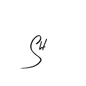 You should practise on your own different ways (Arty Signature) to write your name (Sht) in signature. don't let someone else do it for you. Sht signature style 8 images and pictures png