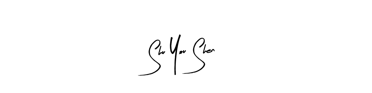 Make a beautiful signature design for name Shu You Shen. Use this online signature maker to create a handwritten signature for free. Shu You Shen signature style 8 images and pictures png