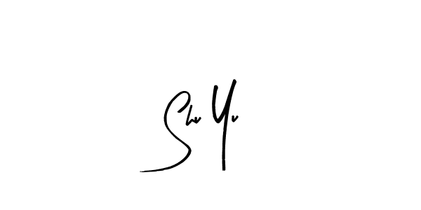 Also You can easily find your signature by using the search form. We will create Shu Yu name handwritten signature images for you free of cost using Arty Signature sign style. Shu Yu signature style 8 images and pictures png