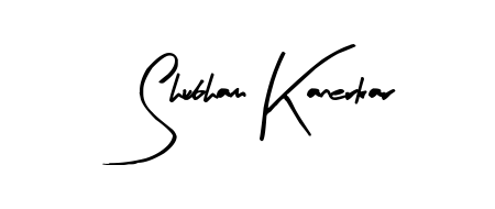 The Arty Signature lettering style adds unique flourish to name Shubham Kanerkar. Stand out with a custom digital autograph made in seconds. Shubham Kanerkar signature style 8 images and pictures png