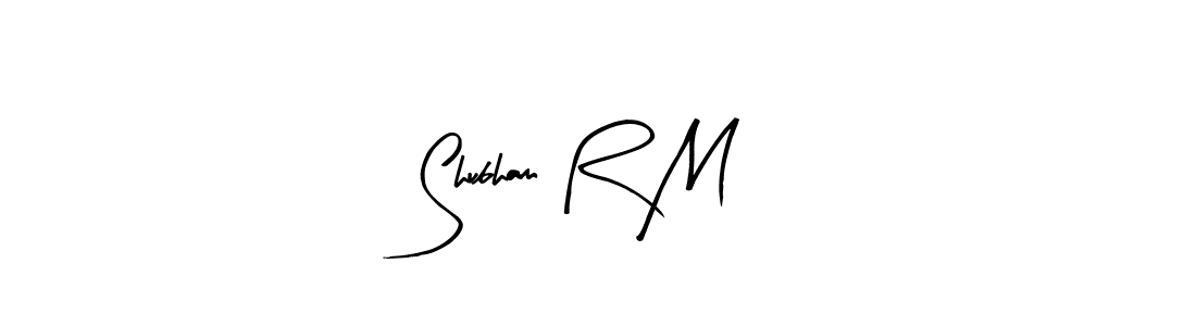 This is the best signature style for the Shubham R M name. Also you like these signature font (Arty Signature). Mix name signature. Shubham R M signature style 8 images and pictures png