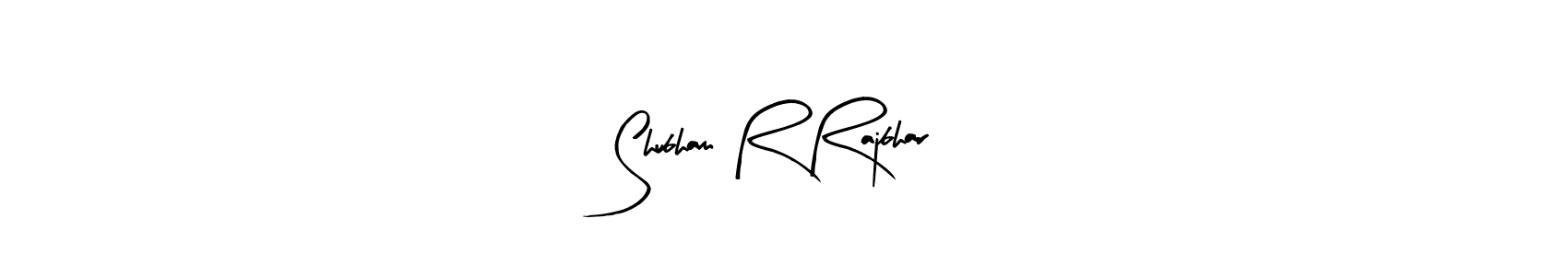 Also we have Shubham R Rajbhar name is the best signature style. Create professional handwritten signature collection using Arty Signature autograph style. Shubham R Rajbhar signature style 8 images and pictures png