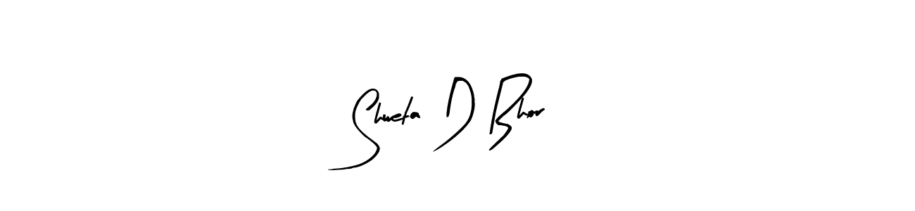 Best and Professional Signature Style for Shweta D Bhor. Arty Signature Best Signature Style Collection. Shweta D Bhor signature style 8 images and pictures png