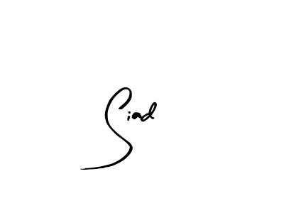 if you are searching for the best signature style for your name Siad. so please give up your signature search. here we have designed multiple signature styles  using Arty Signature. Siad signature style 8 images and pictures png