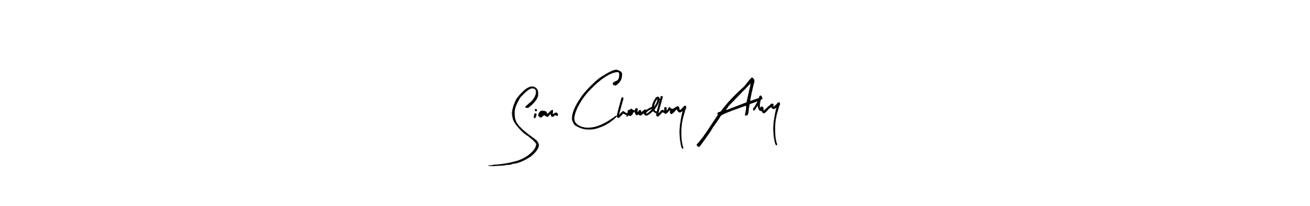 Siam Chowdhury Alvy stylish signature style. Best Handwritten Sign (Arty Signature) for my name. Handwritten Signature Collection Ideas for my name Siam Chowdhury Alvy. Siam Chowdhury Alvy signature style 8 images and pictures png