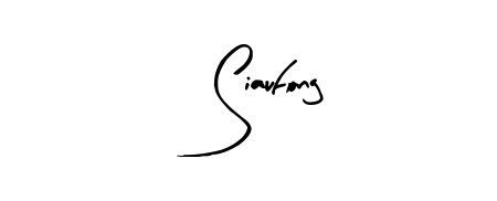 The Arty Signature font transforms the name Siaufong into an executive sign with sharp precision and distinguished character. Siaufong signature style 8 images and pictures png