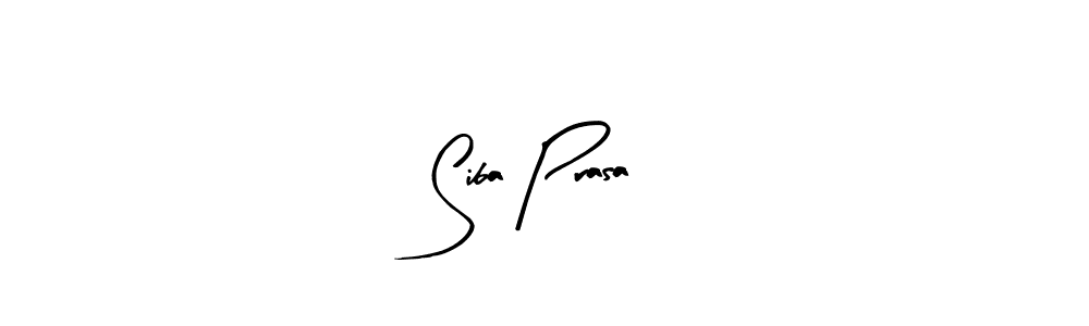 Arty Signature is a professional signature style that is perfect for those who want to add a touch of class to their signature. It is also a great choice for those who want to make their signature more unique. Get Siba Prasa name to fancy signature for free. Siba Prasa signature style 8 images and pictures png