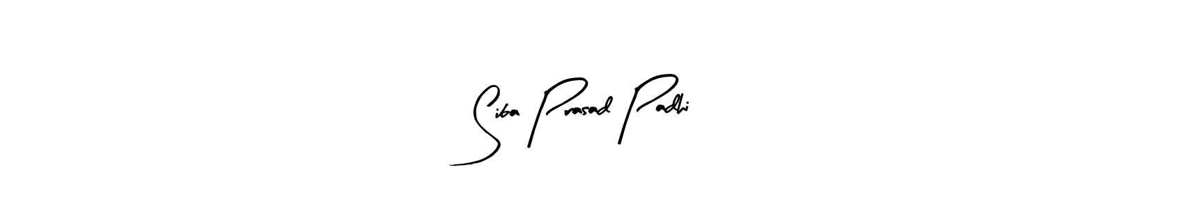 The best way (Arty Signature) to make a short signature is to pick only two or three words in your name. The name Siba Prasad Padhi include a total of six letters. For converting this name. Siba Prasad Padhi signature style 8 images and pictures png