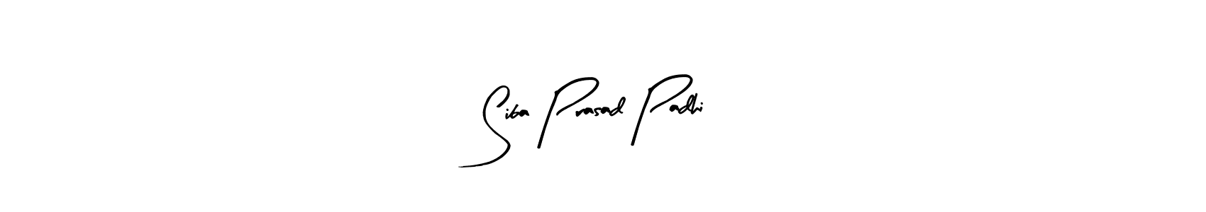 The best way (Arty Signature) to make a short signature is to pick only two or three words in your name. The name Siba Prasad Padhi include a total of six letters. For converting this name. Siba Prasad Padhi signature style 8 images and pictures png