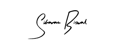 A sleek calligraphic signature for name Sibaram Biswal utilizing Arty Signature styling. Great for adding personal signatures to photos and art. Sibaram Biswal signature style 8 images and pictures png