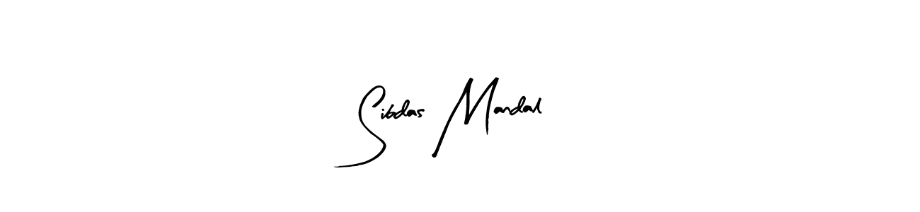 Design your own signature with our free online signature maker. With this signature software, you can create a handwritten (Arty Signature) signature for name Sibdas Mandal. Sibdas Mandal signature style 8 images and pictures png
