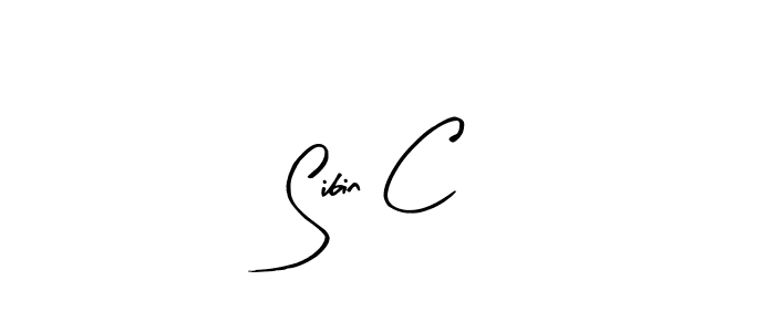 You can use this online signature creator to create a handwritten signature for the name Sibin C. This is the best online autograph maker. Sibin C signature style 8 images and pictures png