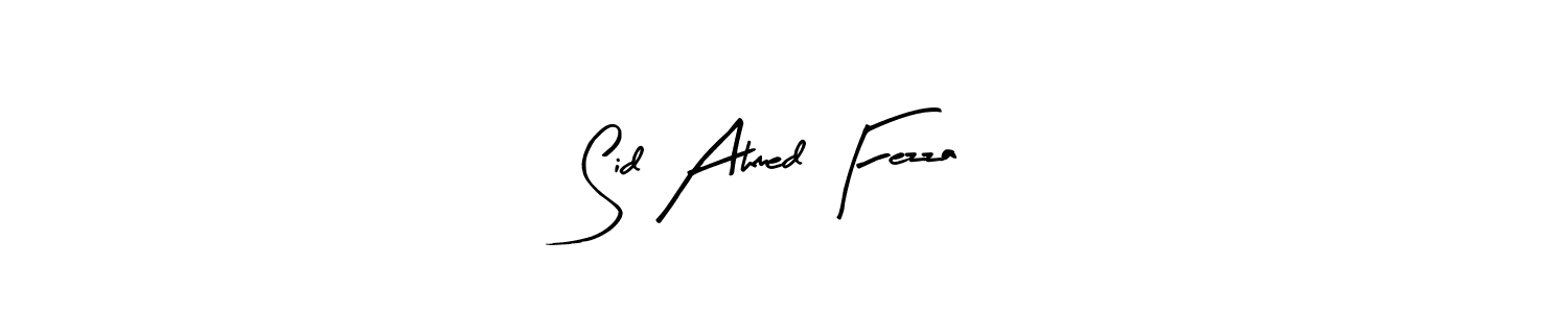 Make a beautiful signature design for name Sid Ahmed Fezza. Use this online signature maker to create a handwritten signature for free. Sid Ahmed Fezza signature style 8 images and pictures png