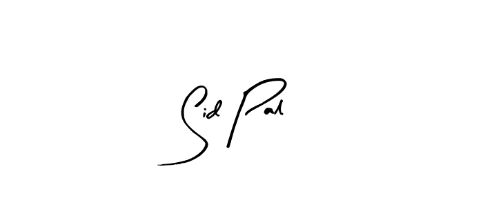 Make a beautiful signature design for name Sid Pal. With this signature (Arty Signature) style, you can create a handwritten signature for free. Sid Pal signature style 8 images and pictures png
