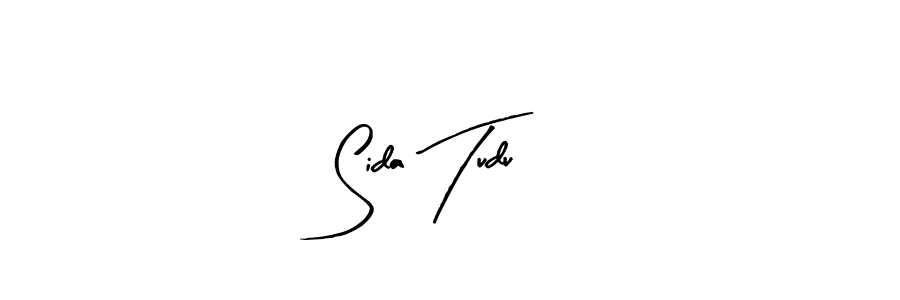 Create a beautiful signature design for name Sida Tudu. With this signature (Arty Signature) fonts, you can make a handwritten signature for free. Sida Tudu signature style 8 images and pictures png