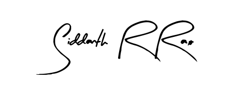 Achieve flawless digital penmanship with Siddanth R Rao name in Arty Signature font. The perfect tool for creating online signatures. Siddanth R Rao signature style 8 images and pictures png