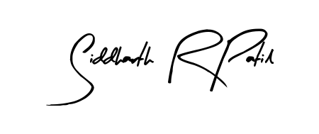 Enhance your business communications with Siddharth R Patil signature in Arty Signature lettering. Clean, modern, and universally compatible. Siddharth R Patil signature style 8 images and pictures png