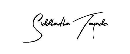 Make a beautiful signature design for name Siddhartha Tayade. With this signature (Arty Signature) style, you can create a handwritten signature for free. Siddhartha Tayade signature style 8 images and pictures png