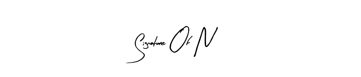 How to make Signature Of N name signature. Use Arty Signature style for creating short signs online. This is the latest handwritten sign. Signature Of N signature style 8 images and pictures png