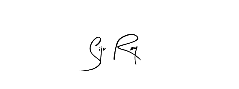 How to make Siju Roy name signature. Use Arty Signature style for creating short signs online. This is the latest handwritten sign. Siju Roy signature style 8 images and pictures png