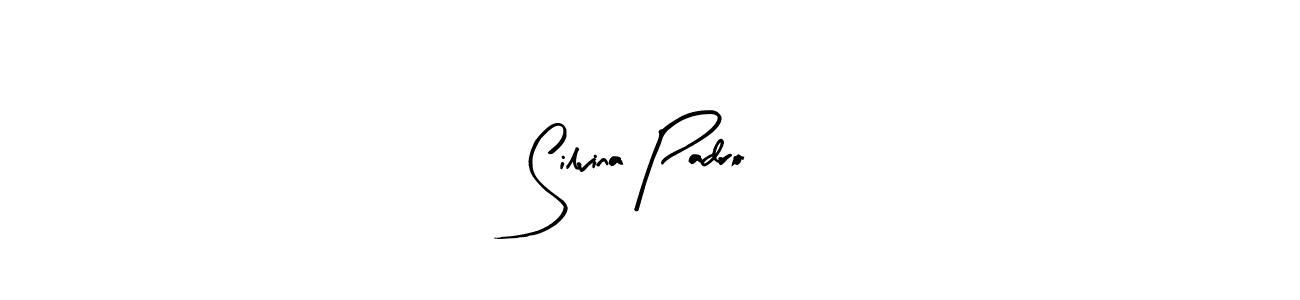 You should practise on your own different ways (Arty Signature) to write your name (Silvina Padro) in signature. don't let someone else do it for you. Silvina Padro signature style 8 images and pictures png