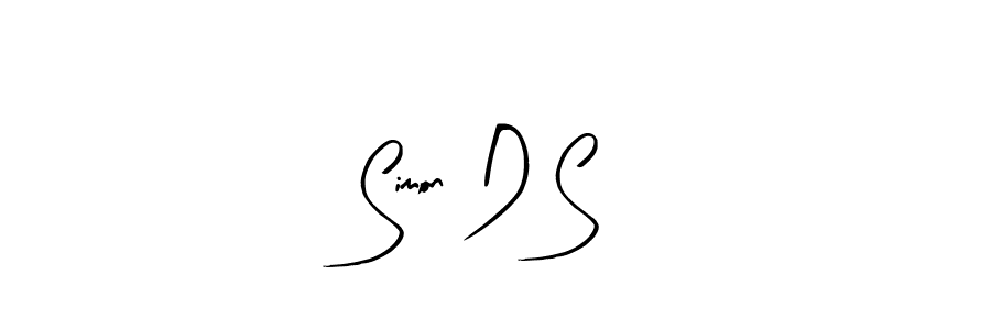 You should practise on your own different ways (Arty Signature) to write your name (Simon D S) in signature. don't let someone else do it for you. Simon D S signature style 8 images and pictures png