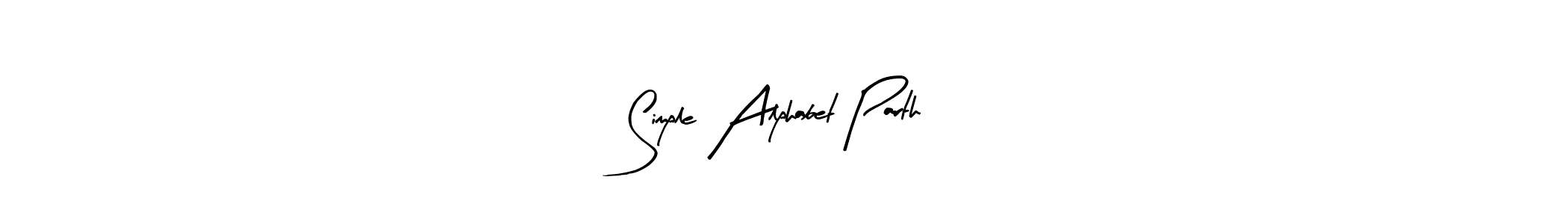 This is the best signature style for the Simple Alphabet Parth name. Also you like these signature font (Arty Signature). Mix name signature. Simple Alphabet Parth signature style 8 images and pictures png