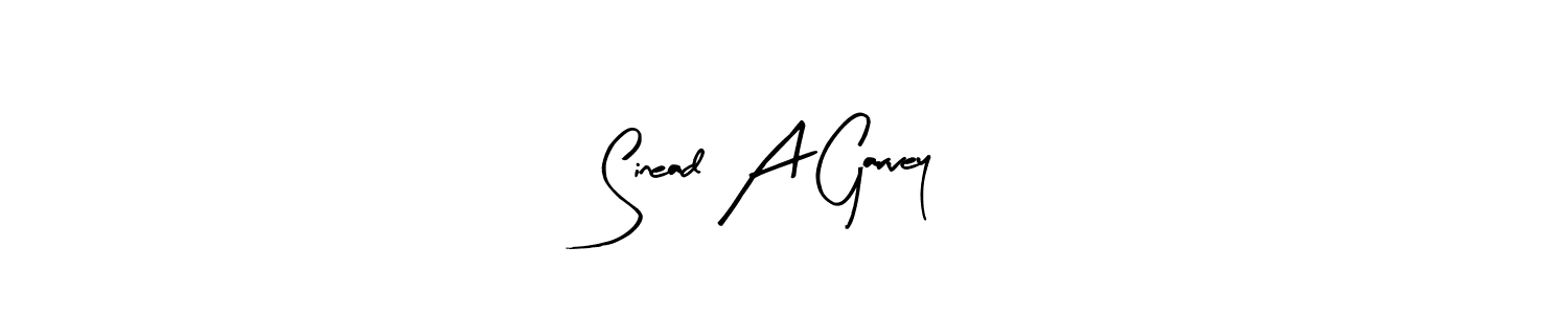 Design your own signature with our free online signature maker. With this signature software, you can create a handwritten (Arty Signature) signature for name Sinead A Garvey. Sinead A Garvey signature style 8 images and pictures png