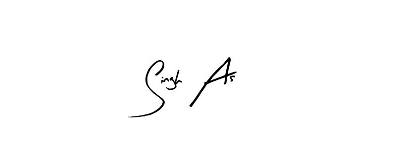 Also You can easily find your signature by using the search form. We will create Singh As name handwritten signature images for you free of cost using Arty Signature sign style. Singh As signature style 8 images and pictures png