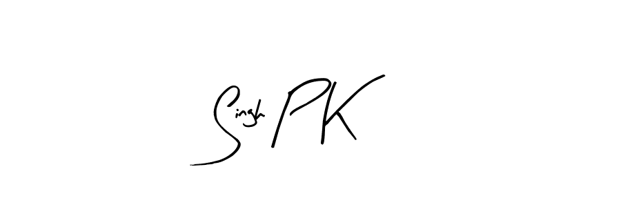 Similarly Arty Signature is the best handwritten signature design. Signature creator online .You can use it as an online autograph creator for name Singh P K. Singh P K signature style 8 images and pictures png