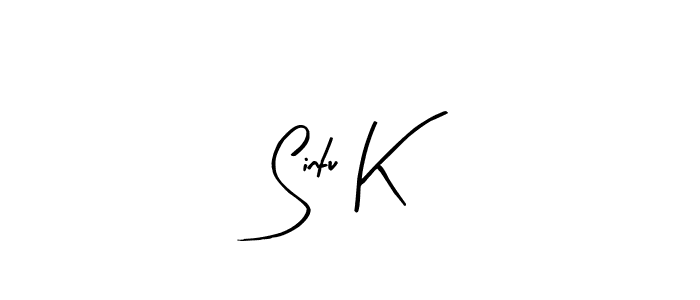 How to Draw Sintu K signature style? Arty Signature is a latest design signature styles for name Sintu K. Sintu K signature style 8 images and pictures png