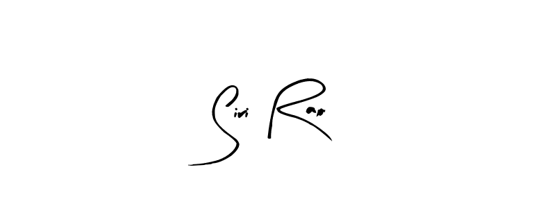 Similarly Arty Signature is the best handwritten signature design. Signature creator online .You can use it as an online autograph creator for name Siri Rao. Siri Rao signature style 8 images and pictures png