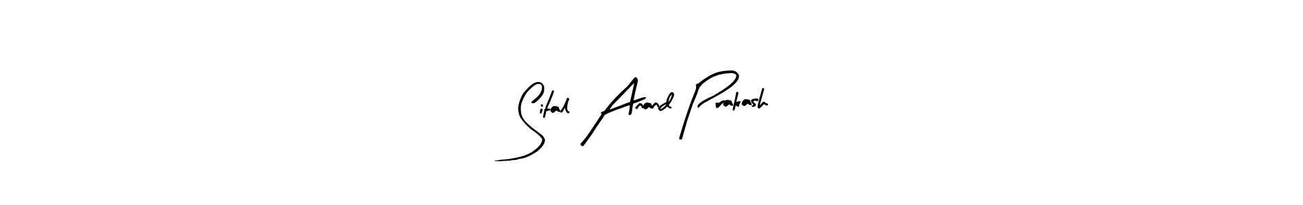 This is the best signature style for the Sital Anand Prakash name. Also you like these signature font (Arty Signature). Mix name signature. Sital Anand Prakash signature style 8 images and pictures png