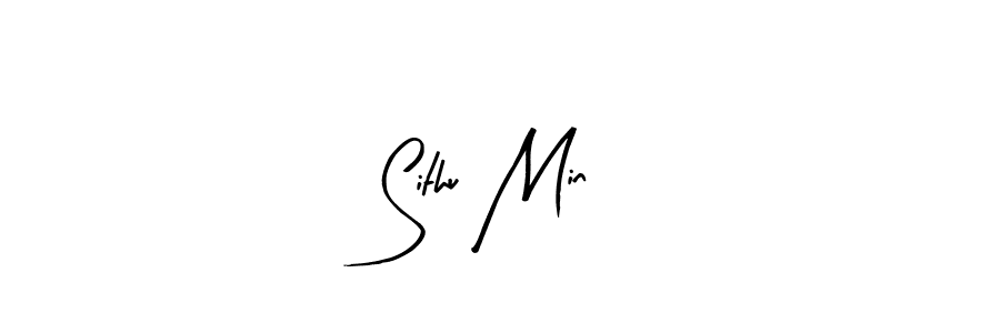 Once you've used our free online signature maker to create your best signature Arty Signature style, it's time to enjoy all of the benefits that Sithu Min name signing documents. Sithu Min signature style 8 images and pictures png