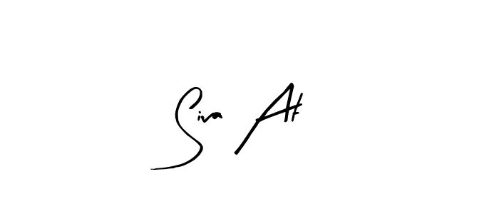 Create a beautiful signature design for name Siva At. With this signature (Arty Signature) fonts, you can make a handwritten signature for free. Siva At signature style 8 images and pictures png