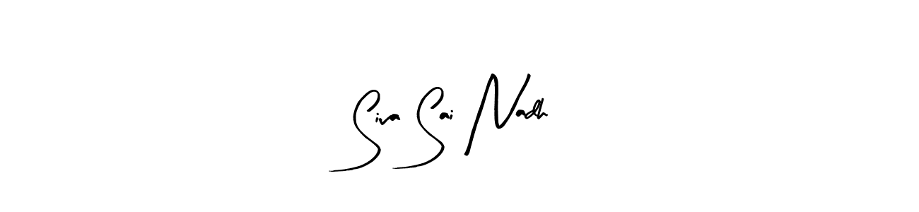 Also You can easily find your signature by using the search form. We will create Siva Sai Nadh name handwritten signature images for you free of cost using Arty Signature sign style. Siva Sai Nadh signature style 8 images and pictures png