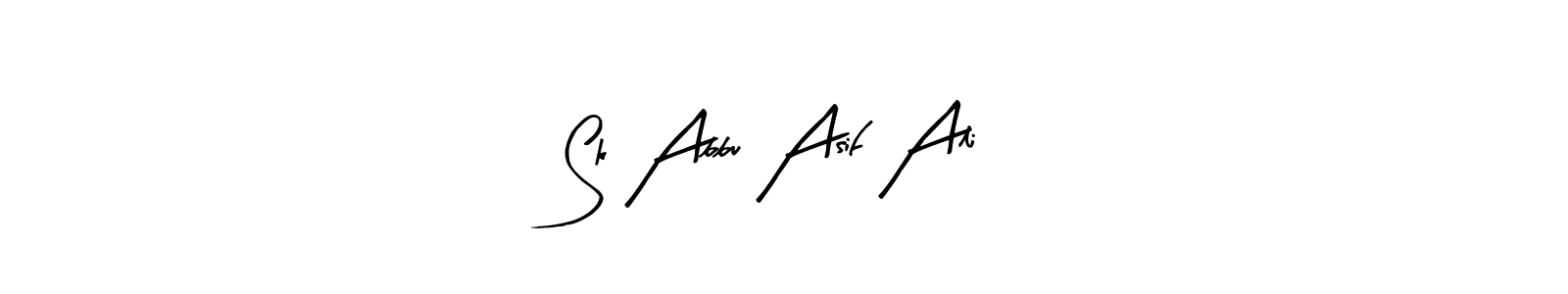 Make a beautiful signature design for name Sk Abbu Asif Ali. Use this online signature maker to create a handwritten signature for free. Sk Abbu Asif Ali signature style 8 images and pictures png