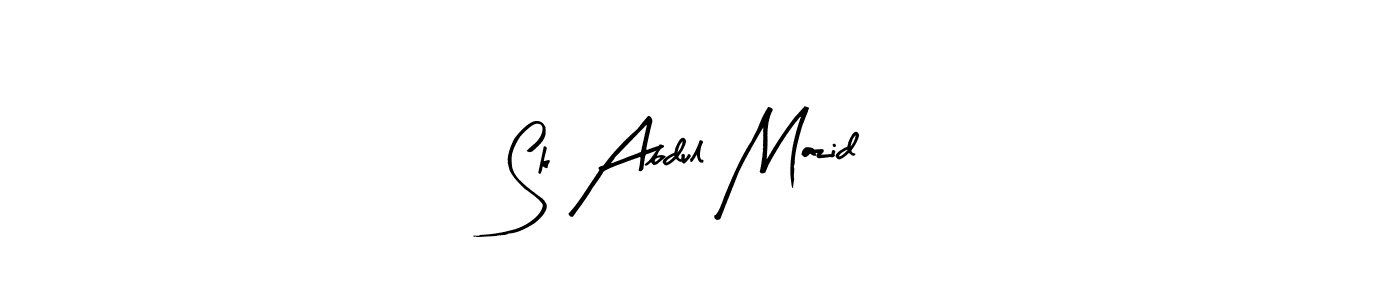 Make a short Sk Abdul Mazid signature style. Manage your documents anywhere anytime using Arty Signature. Create and add eSignatures, submit forms, share and send files easily. Sk Abdul Mazid signature style 8 images and pictures png