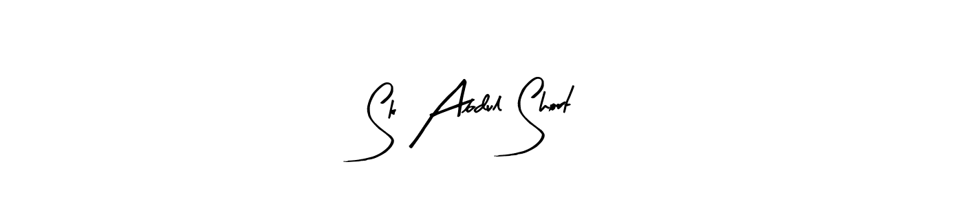 You can use this online signature creator to create a handwritten signature for the name Sk Abdul Short. This is the best online autograph maker. Sk Abdul Short signature style 8 images and pictures png