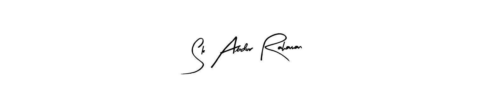 Similarly Arty Signature is the best handwritten signature design. Signature creator online .You can use it as an online autograph creator for name Sk Abdur Rahaman. Sk Abdur Rahaman signature style 8 images and pictures png