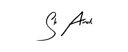 Use a signature maker to create a handwritten signature online. With this signature software, you can design (Arty Signature) your own signature for name Sk Ainul. Sk Ainul signature style 8 images and pictures png