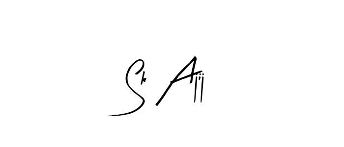 It looks lik you need a new signature style for name Sk Ajij. Design unique handwritten (Arty Signature) signature with our free signature maker in just a few clicks. Sk Ajij signature style 8 images and pictures png