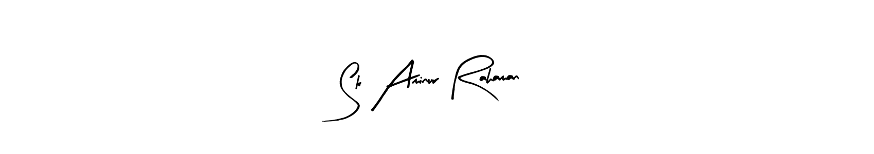 How to make Sk Aminur Rahaman signature? Arty Signature is a professional autograph style. Create handwritten signature for Sk Aminur Rahaman name. Sk Aminur Rahaman signature style 8 images and pictures png