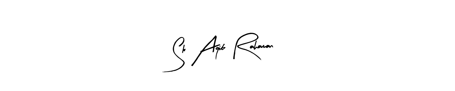 How to Draw Sk Aqib Rahaman signature style? Arty Signature is a latest design signature styles for name Sk Aqib Rahaman. Sk Aqib Rahaman signature style 8 images and pictures png