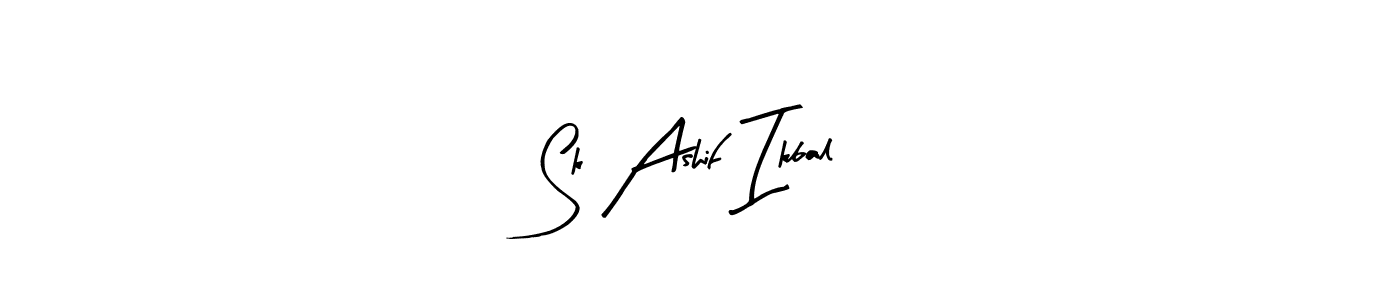 It looks lik you need a new signature style for name Sk Ashif Ikbal. Design unique handwritten (Arty Signature) signature with our free signature maker in just a few clicks. Sk Ashif Ikbal signature style 8 images and pictures png